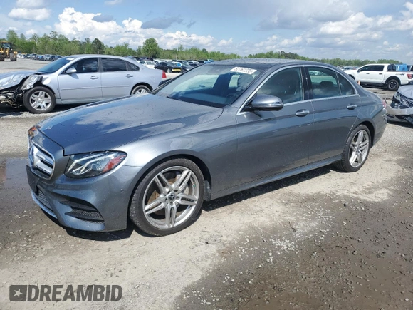 2018 Mercedes-Benz E 300 with VIN WDDZF4KB6JA476931, listed as a Copart auction lot 52762225 with 60,897 mi miles and Salvage Title. Bid and sale history available at DreamBid. Image 1.