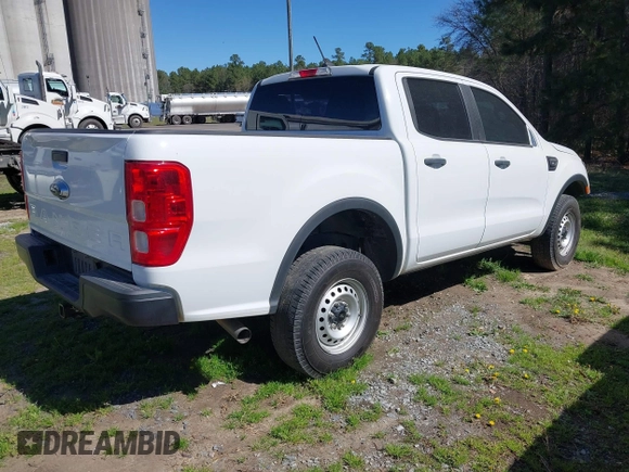 2022 Ford Ranger XL with VIN 1FTER4EH5NLD12631, listed as a IAAI auction lot 41852909 with 93,070 mi miles. Bid and sale history available at carsss.com. Image 4.