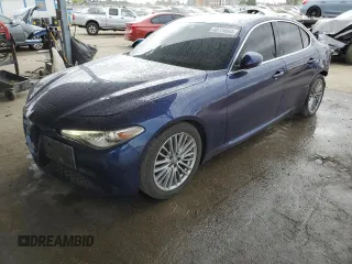 2017 Alfa Romeo Giulia Ti with VIN ZARFAECN7H7529353, listed as a Copart auction lot 48774665 with 59,365 mi miles and Salvage Title. Bid and sale history available at carsss.com. Image 1.