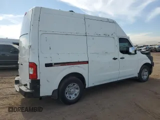 2021 Nissan NV Cargo SV with VIN 1N6AF0LYXMN805479, listed as a Copart auction lot 56770555 with 119,268 mi miles and Salvage title. Bid and sale history available at DreamBid. Image 3.