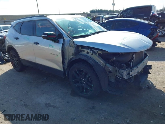 2020 Chevrolet Blazer LT with VIN 3GNKBCRS7LS706668, listed as a IAAI auction lot 41624983 with 103,917 mi miles and . Bid and sale history available at DreamBid. Image 1.