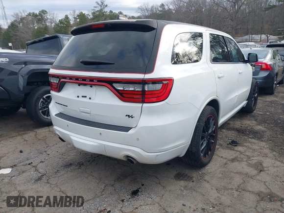 2015 Dodge Durango R/T with VIN 1C4SDHCT9FC907189, listed as a IAAI auction lot 41685560 with 187,708 mi miles and . Bid and sale history available at DreamBid. Image 4.