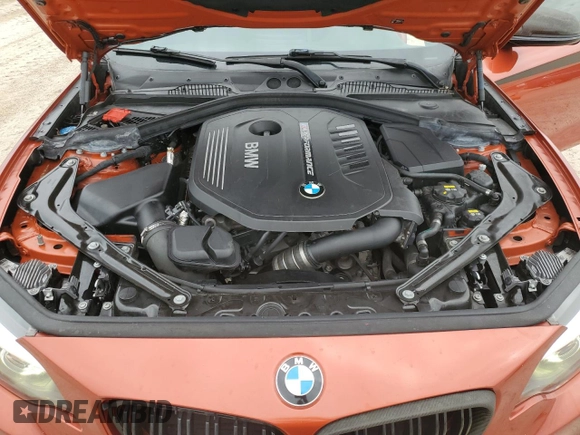 2018 BMW 2 Series M240i with VIN WBA2N1C51JVC28147, listed as a Copart auction lot 71616554 with 54,819 mi miles and Non Repairable. Bid and sale history available at carsss.com. Image 11.