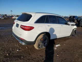 2018 Mercedes-Benz GLC 300 with VIN WDC0G4JBXJV023058, listed as a Copart auction lot 46691895 with Not provided miles and Salvage title. Bid and sale history available at DreamBid. Image 3.