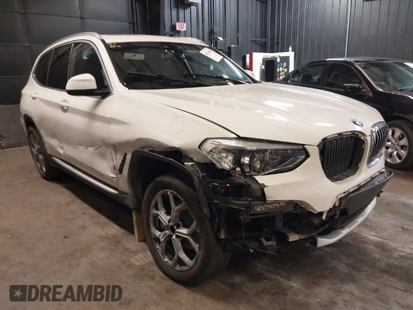 2021 BMW X3 xDrive30i with VIN 5UXTY5C07M9F57926, listed as a IAAI auction lot 41741950 with 76,278 mi miles and . Bid and sale history available at DreamBid. Image 1.