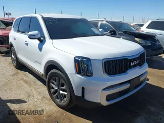 2024 Kia Telluride LX z VIN 5XYP2DGC9RG539661, wystawiony jako IAAI lot #41658291 z przebiegiem 6 437 mil mil oraz . Historia ofert i sprzedaży dostępna na DreamBid. Obrazek 1.