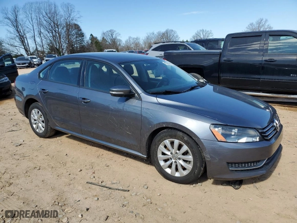 2015 Volkswagen Passat 1.8T Limited Edition with VIN 1VWAT7A30FC094740, listed as a Copart auction lot 46225695 with 120,527 mi miles and Salvage Title. Bid and sale history available at carsss.com. Image 4.