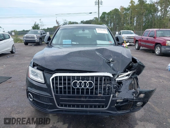 2015 Audi Q5 Premium Plus with VIN WA1DGAFP0FA124936, listed as a IAAI auction lot 40506289 with 38,134 mi miles. Bid and sale history available at carsss.com. Image 11.