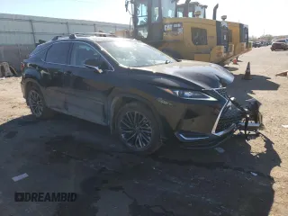 2022 Lexus RX with VIN 2T2HZMDA7NC313221, listed as a Copart auction lot 79806014 with 27,774 mi miles and Salvage Title. Bid and sale history available at carsss.com. Image 4.