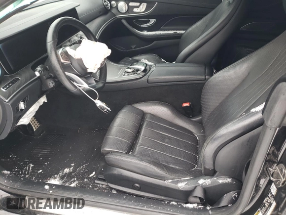 2018 Mercedes-Benz E-Class E 400 with VIN WDD1J6GB6JF022911, listed as a Copart auction lot 43603415 with 65,522 mi miles and Salvage Title. Bid and sale history available at carsss.com. Image 7.