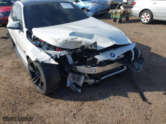 2018 BMW M3 with VIN WBS8M9C52J5K98356, listed as a IAAI auction lot 41593546 with 91,478 mi miles. Bid and sale history available at carsss.com. Image 6.