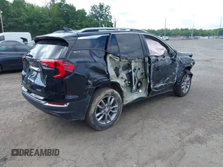 2023 GMC Terrain SLT with VIN 3GKALVEG7PL113671, listed as a IAAI auction lot 42740148 with 33,185 mi miles and . Bid and sale history available at DreamBid. Image 4.