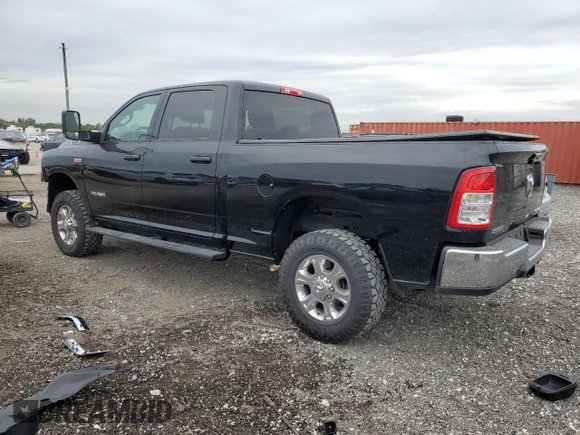 2022 Ram 2500 Big Horn with VIN 3C6UR5DJ3NG191592, listed as a Copart auction lot 88253145 with 37,284 mi miles and Salvage Title. Bid and sale history available at carsss.com. Image 2.