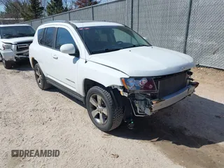 2016 Jeep Compass High Altitude with VIN 1C4NJDEB4GD767731, listed as a IAAI auction lot 41977400 with 99,890 mi miles and . Bid and sale history available at DreamBid. Image 1.