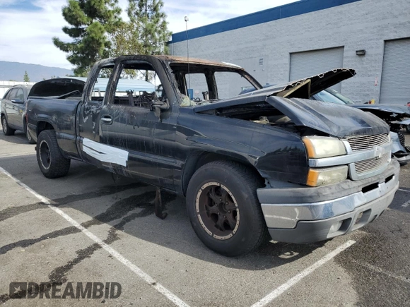 2004 Chevrolet Silverado 1500 Work Truck with VIN 1GCEC19V34E381434, listed as a Copart auction lot 78531954 with 0 mi miles and Non Repairable. Bid and sale history available at carsss.com. Image 4.