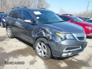 2012 Acura MDX Tech Pkg with VIN 2HNYD2H36CH523499, listed as a IAAI auction lot 41775479 with 253,100 mi miles. Bid and sale history available at carsss.com. Image 1.