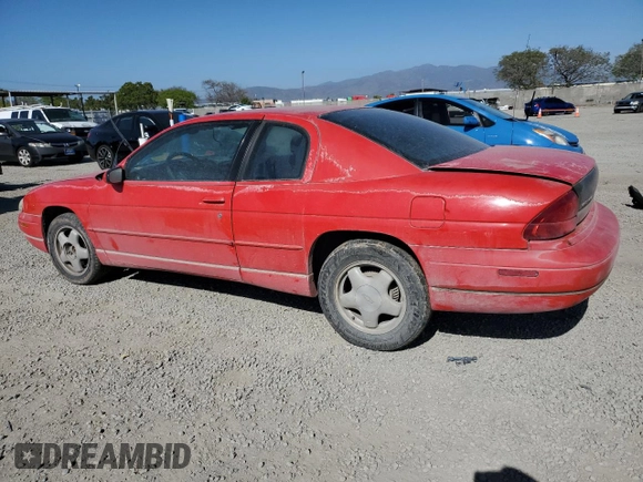 1996 Chevrolet Monte Carlo LS с VIN 2G1WW12M0T9308660, выставлен на аукционе Copart как лот 53998255 с пробегом 279 982 миль миль и Списание • Salvage title. История ставок и продаж доступна на DreamBid. Изображение 2.