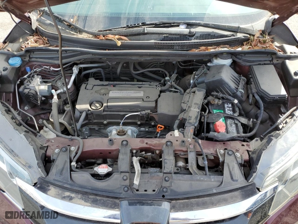 2015 Honda CR-V EX-L with VIN 2HKRM3H77FH556686, listed as a Copart auction lot 51597205 with 80,602 mi miles and Salvage Title. Bid and sale history available at carsss.com. Image 12.