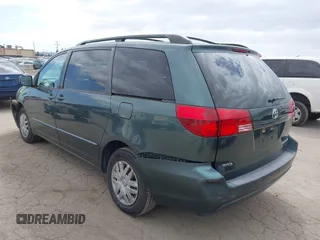 2005 Toyota Sienna CE with VIN 5TDZA23C85S348817, listed as a IAAI auction lot 42066191 with 88,923 mi miles. Bid and sale history available at carsss.com. Image 3.