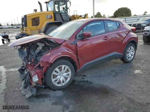 2019 Toyota C-HR XLE with VIN NMTKHMBX7KR086540, listed as a Copart auction lot 85654244 with 15,810 mi miles and Non Repairable. Bid and sale history available at carsss.com. Image 1.