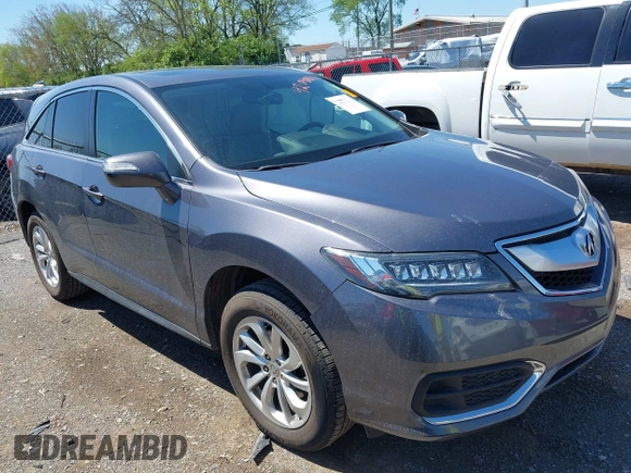 2017 Acura RDX w/Technology Pkg with VIN 5J8TB4H56HL027701, listed as a IAAI auction lot 42040011 with 115,770 mi miles. Bid and sale history available at carsss.com. Image 1.