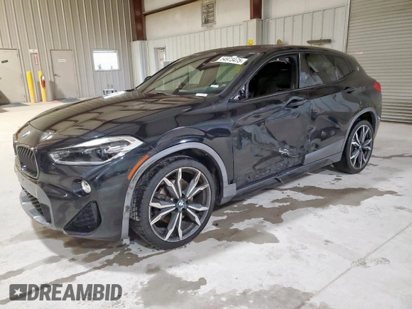 2018 BMW X2 sDrive28i with VIN WBXYJ3C37JEJ81760, listed as a Copart auction lot 54973475 with 64,000 mi miles and Clean title. Bid and sale history available at DreamBid. Image 1.