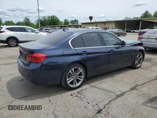 2017 BMW 3 Series 330i xDrive with VIN WBA8D9G31HNU65104, listed as a Copart auction lot 58523515 with 54,856 mi miles and Salvage title. Bid and sale history available at DreamBid. Image 3.