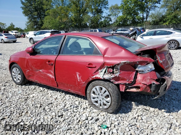 2013 Kia Forte EX with VIN KNAFU4A24D5722681, listed as a Copart auction lot 67335164 with 0 mi miles and Non Repairable. Bid and sale history available at carsss.com. Image 2.