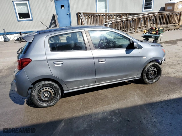 2020 Mitsubishi Mirage ES with VIN ML32A3HJXLH002822, listed as a Copart auction lot 48404015 with 68,876 mi miles and Salvage Title. Bid and sale history available at carsss.com. Image 3.