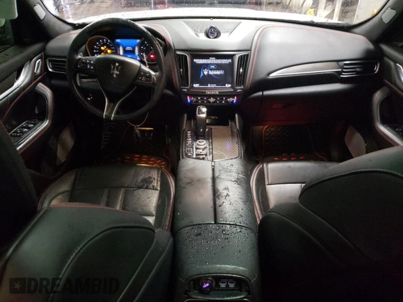 2019 Maserati Levante S with VIN ZN661YUS9KX313168, listed as a Copart auction lot 47557155 with 75,695 mi miles and Salvage Title. Bid and sale history available at carsss.com. Image 8.