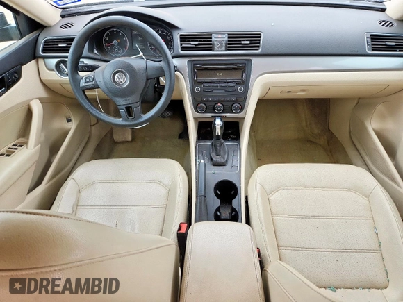 2013 Volkswagen Passat S with VIN 1VWAP7A39DC137750, listed as a Copart auction lot 60981355 with 105,954 mi miles and Clean title. Bid and sale history available at DreamBid. Image 8.