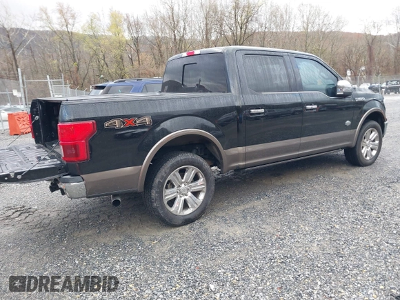2018 Ford F-150 XL z VIN 1FTEW1EG8JFE53667, wystawiony jako IAAI lot #40853148 z przebiegiem 157 460 mil mil oraz . Historia ofert i sprzedaży dostępna na DreamBid. Obrazek 4.