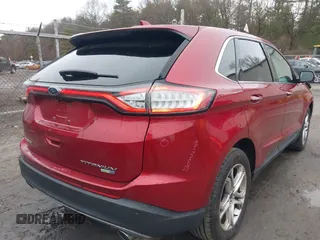 2015 Ford Edge Titanium z VIN 2FMTK4K94FBB69970, wystawiony jako IAAI lot #41982057 z przebiegiem 97 422 mil mil oraz . Historia ofert i sprzedaży dostępna na DreamBid. Obrazek 4.