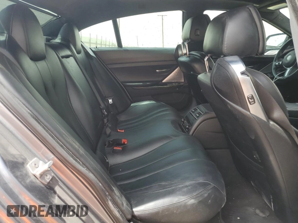 2017 BMW 6 Series 650i with VIN WBA6D4C56HD977805, listed as a Copart auction lot 56655514 with 62,711 mi miles and Salvage Title. Bid and sale history available at carsss.com. Image 10.
