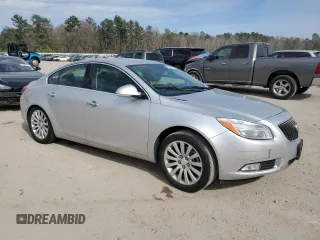 2013 Buick Regal Turbo Premium 1 with VIN 2G4GS5EV9D9211649, listed as a Copart auction lot 44932474 with 95,439 mi miles and Salvage Title. Bid and sale history available at carsss.com. Image 4.