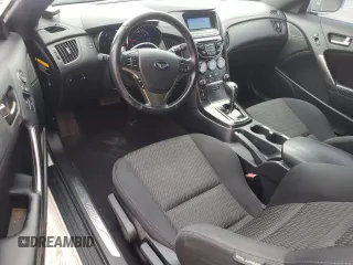 2013 Hyundai Genesis Coupe R-Spec with VIN KMHHT6KD9DU109502, listed as a Copart auction lot 52364895 with 98,387 mi miles and Salvage title. Bid and sale history available at DreamBid. Image 8.