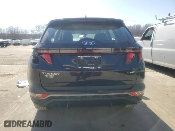 2024 Hyundai Tucson SE with VIN 5NMJACDE8RH378461, listed as a Copart auction lot 48319625 with 9,529 mi miles and Salvage Title. Bid and sale history available at carsss.com. Image 6.