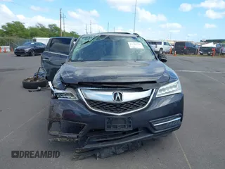 2016 Acura MDX with VIN 5FRYD3H25GB009186, listed as a IAAI auction lot 41720733 with 122,941 mi miles. Bid and sale history available at carsss.com. Image 13.
