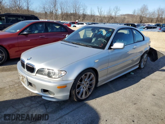 2006 BMW 3 Series 330Ci with VIN WBABD53436PE10042, listed as a Copart auction lot 84973744 with 128,121 mi miles and Salvage Title. Bid and sale history available at carsss.com. Image 1.