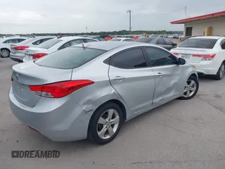 2013 Hyundai Elantra GLS with VIN 5NPDH4AE3DH284373, listed as a IAAI auction lot 42654883 with 256,367 mi miles and . Bid and sale history available at DreamBid. Image 4.
