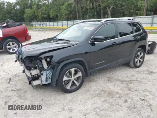 2019 Jeep Cherokee Limited с VIN 1C4PJLDB5KD427727, выставлен на аукционе Copart как лот 59300595 с пробегом 153 147 миль миль и На запчасти • Non repairable. История ставок и продаж доступна на DreamBid. Изображение 1.
