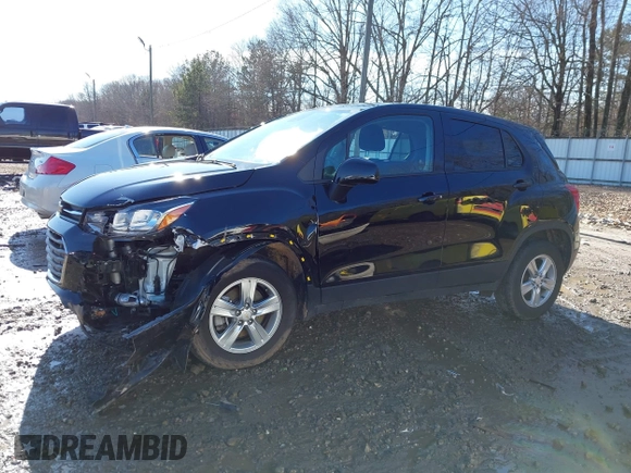 2022 Chevrolet Trax LS with VIN KL7CJNSM2NB554978, listed as a IAAI auction lot 41416440 with 23,658 mi miles. Bid and sale history available at carsss.com. Image 14.