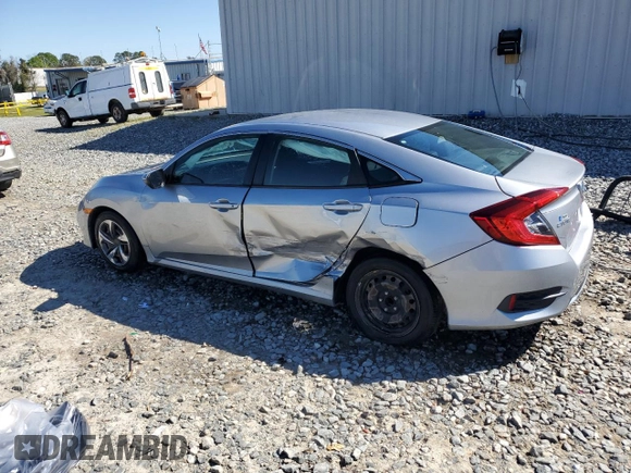 2019 Honda Civic Sedan LX with VIN 19XFC2F69KE001859, listed as a Copart auction lot 49617075 with 98,781 mi miles and Salvage Title. Bid and sale history available at carsss.com. Image 2.