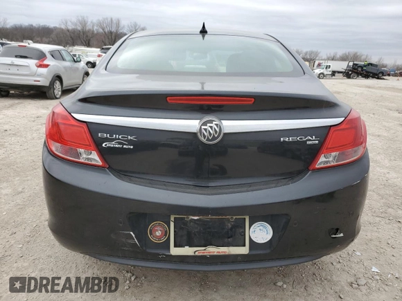2011 Buick Regal CXL RL4 with VIN W04GS5EC2B1113450, listed as a Copart auction lot 47686795 with 176,956 mi miles and Clean Title. Bid and sale history available at carsss.com. Image 6.