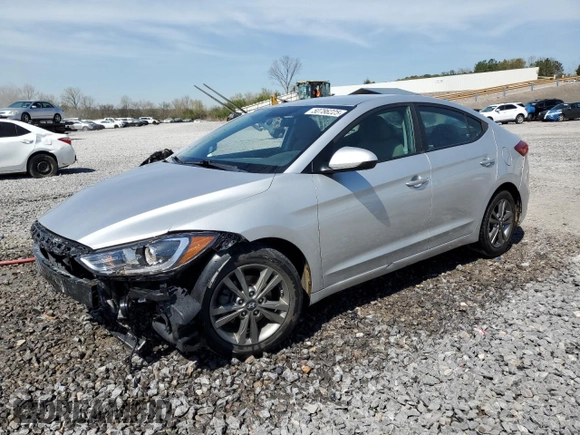 2018 Hyundai Elantra SEL with VIN 5NPD84LF5JH227237, listed as a Copart auction lot 50786225 with 127,437 mi miles and Salvage Title. Bid and sale history available at carsss.com. Image 1.