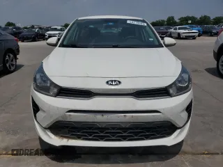 2021 Kia Rio LX with VIN 3KPA24AD2ME365039, listed as a Copart auction lot 54216934 with 77,741 mi miles and Salvage Title. Bid and sale history available at carsss.com. Image 5.
