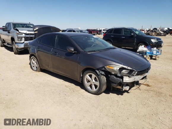 2016 Dodge Dart SXT with VIN 1C3CDFBA2GD605090, listed as a Copart auction lot 73500584 with 134,583 mi miles and Salvage Title. Bid and sale history available at carsss.com. Image 4.