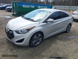 2014 Hyundai Elantra Coupe with VIN KMHDH6AH3EU026718, listed as a IAAI auction lot 41721610 with 109,338 mi miles. Bid and sale history available at carsss.com. Image 18.