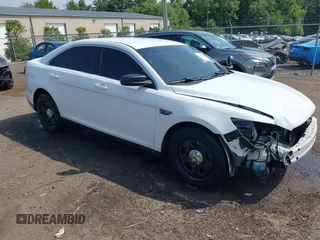 2014 Ford Police Interceptor with VIN 1FAHP2MKXEG100925, listed as a IAAI auction lot 42491379 with 97,937 mi miles and . Bid and sale history available at DreamBid. Image 1.