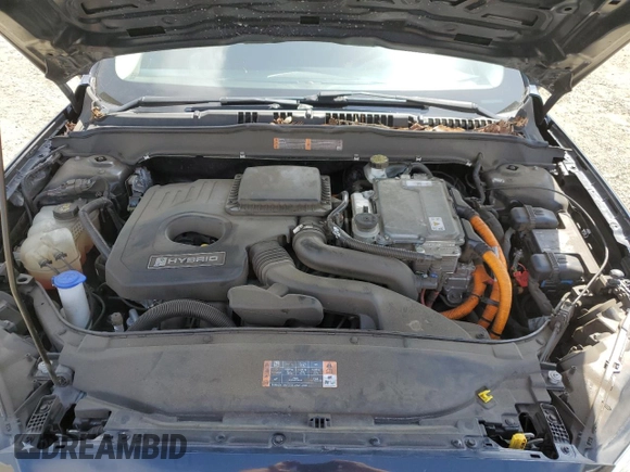 2020 Ford Fusion SE with VIN 3FA6P0LU2LR127623, listed as a Copart auction lot 55437075 with 92,450 mi miles and Salvage title. Bid and sale history available at DreamBid. Image 11.